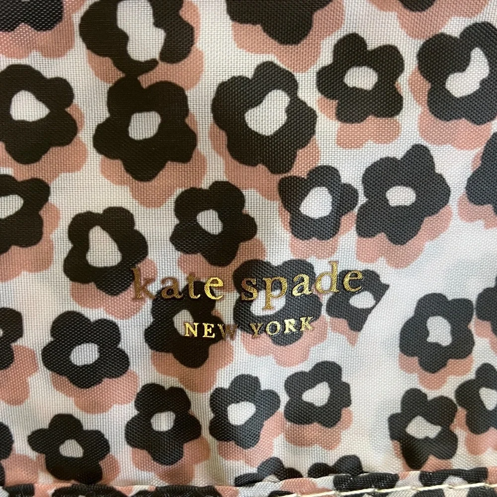 Kate Spade New York Flair Floral Reusable Shopping Tote - Picture 3 of 4